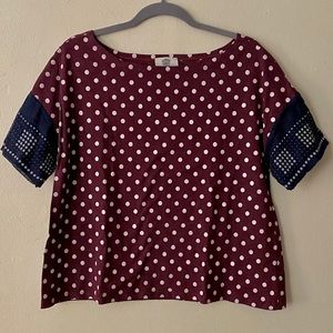 Anthropologie Lili’s Closet Margot Dot Print Tee
